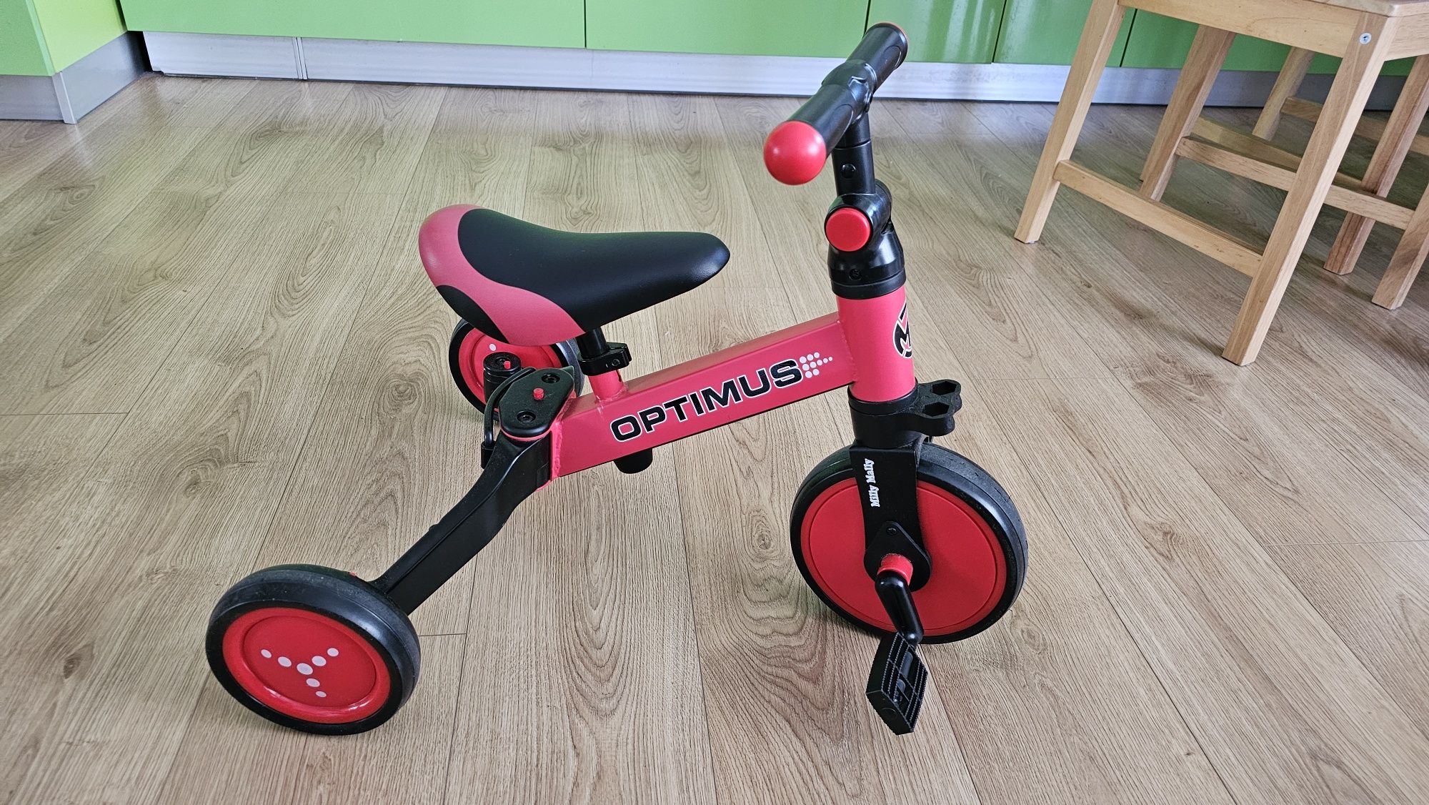 Rowerek Optimus 3w1