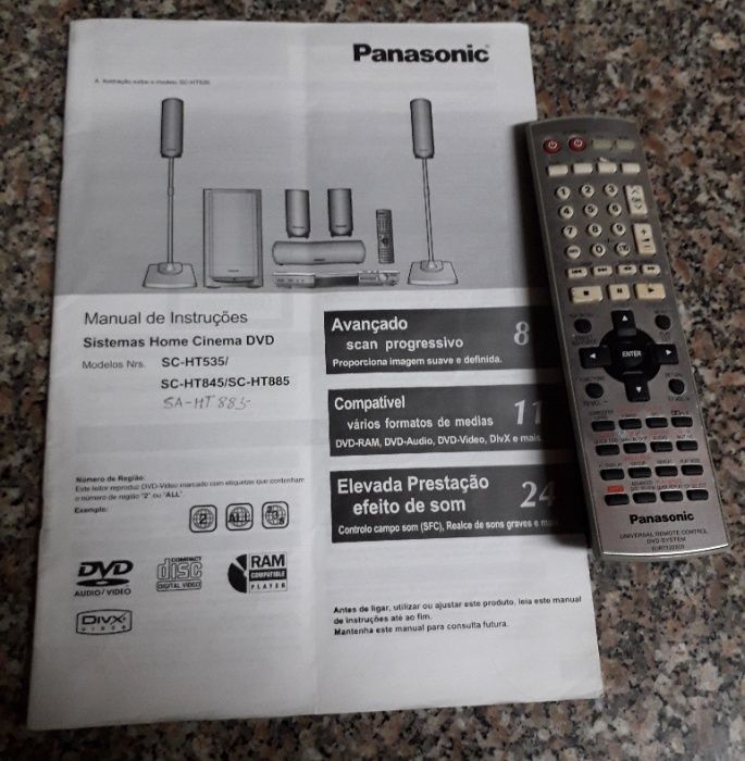 Home Cinema Panasonic SC-HT885