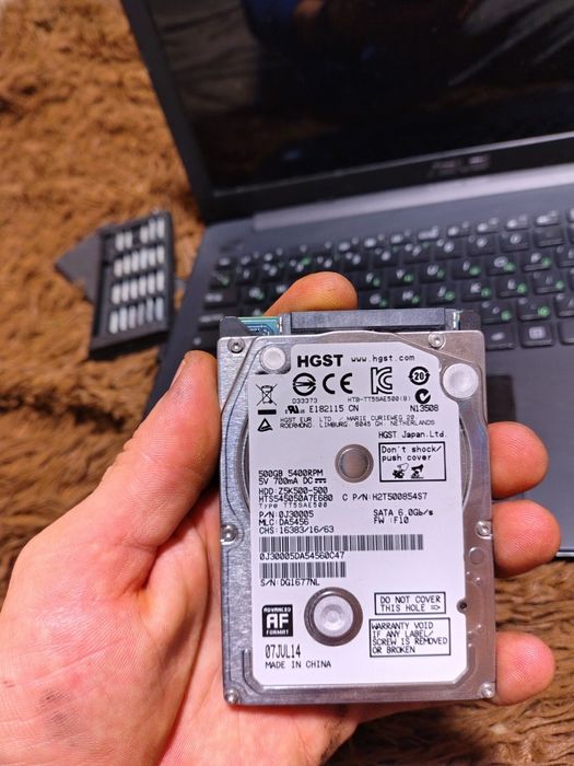 Hhd 500 gb sata iii 300 грн переход на ссд большого размера