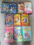 Kasety z bajkami vhs.