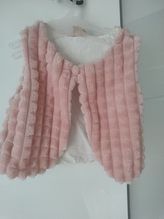 Puchowe bolerko dziecięce