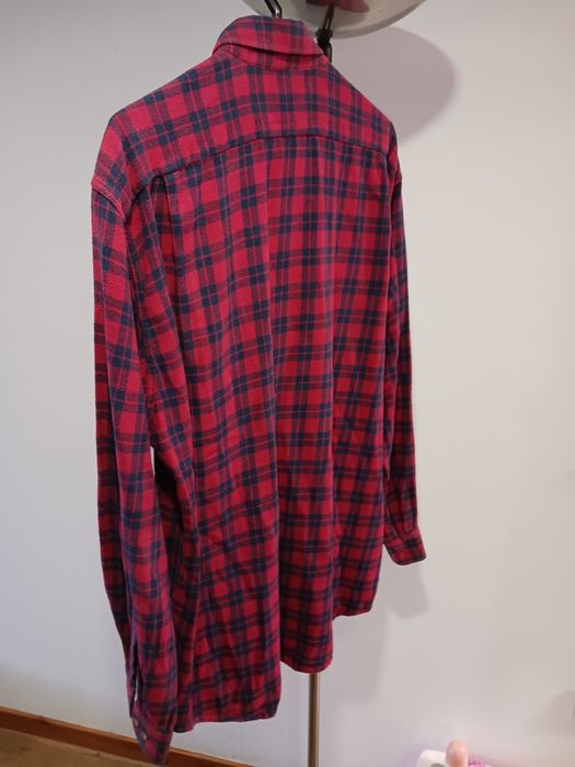 Camisa xadrez Lacoste