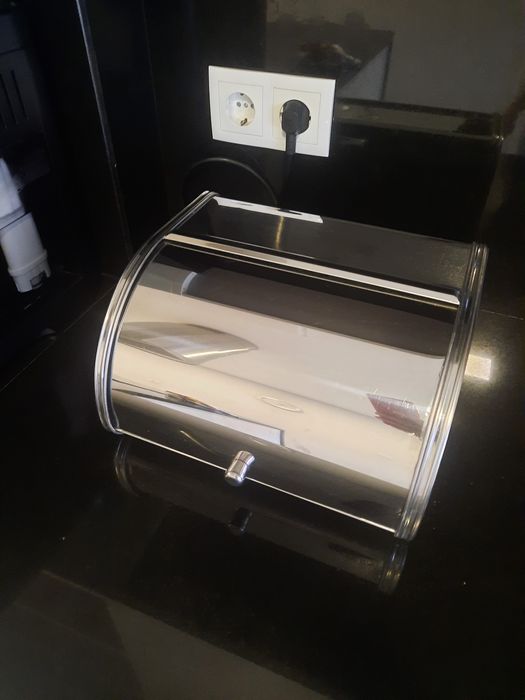 Caixa de pão- marca gato preto