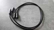 Interkonekt XLR 2 x 1m Hanz Martin.Czyste srebro. Okazja, Nowy! Hi-End