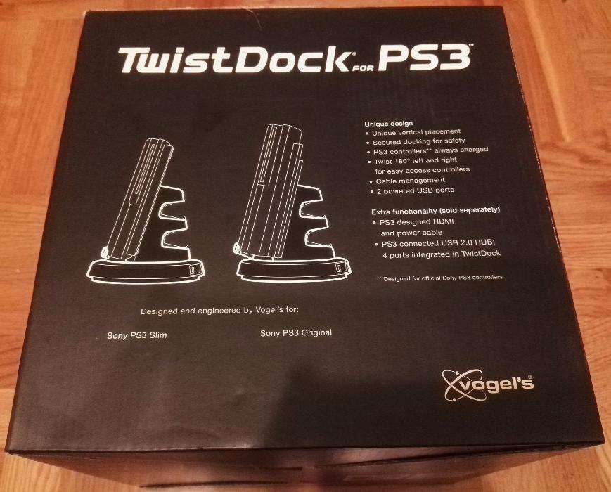 TwistDock for PS3 and PS3 Slim Vogel's Promocja