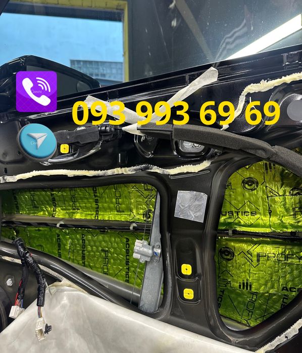 BI -LED лінзи установка линз полировка авто антихром авто детейлинг