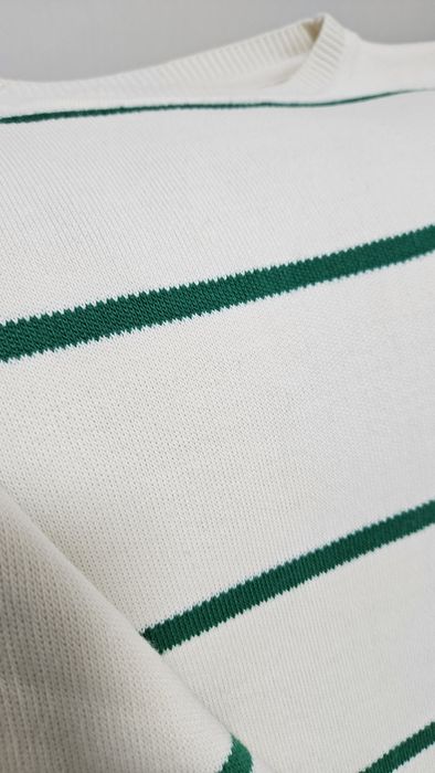 Стильна кофта в смужку, світер оверсайз