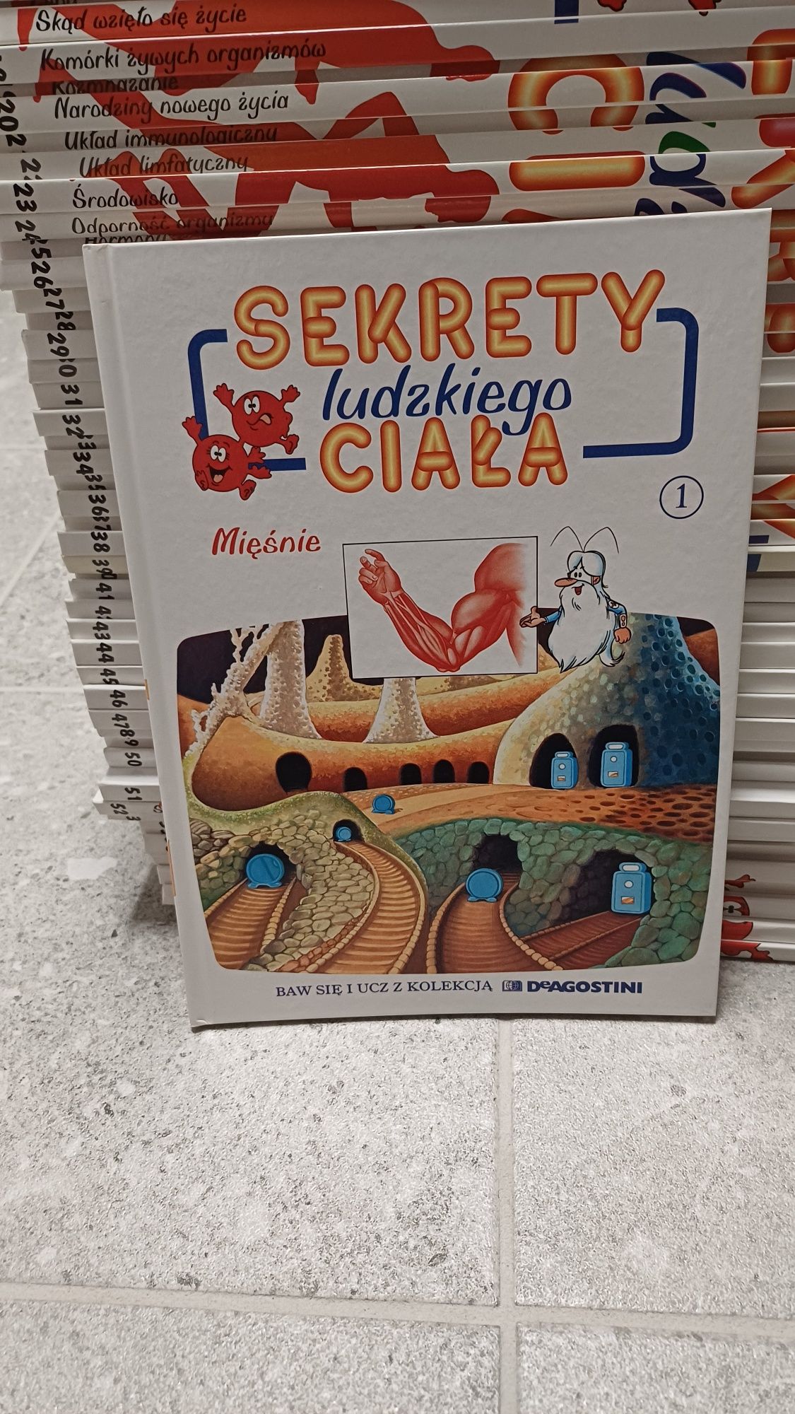 Sekrety ludzkiego ciala, kolekcja Deagostini, (1-60)