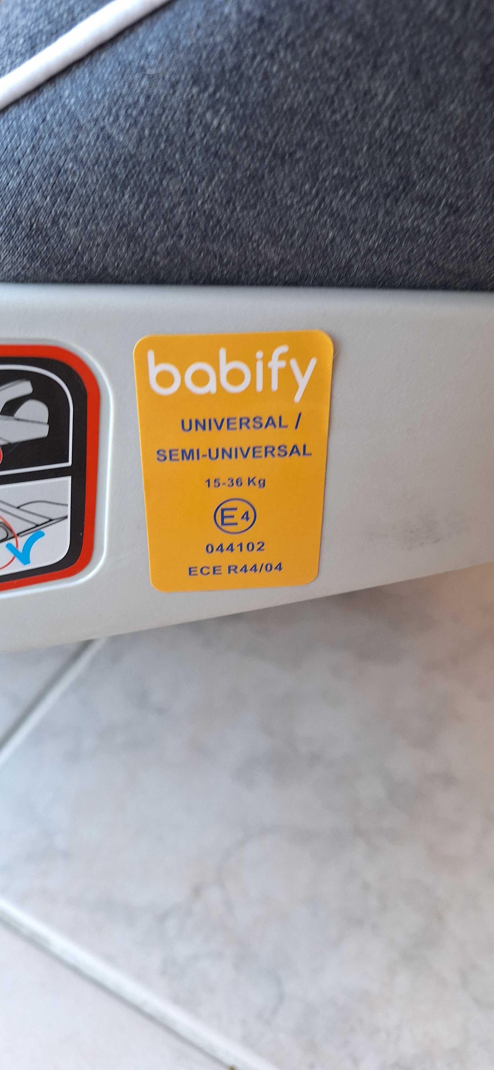 Cadeira Babify  criança automóvel 15 a 36 kgs