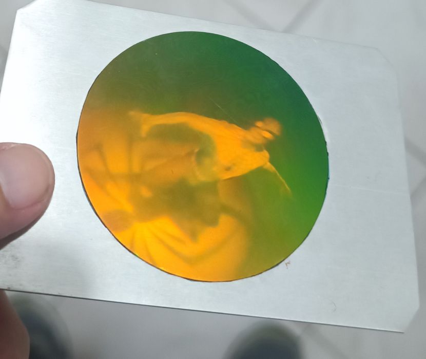 Spiderman skydisc holograma