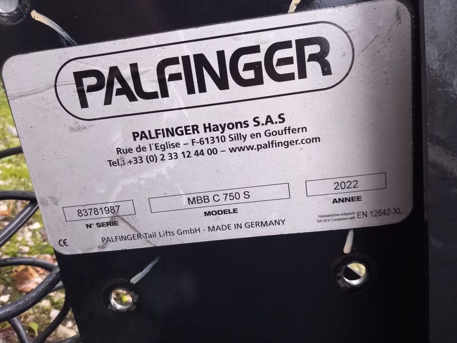 Winda Palfinger 2022r 12V szer.2.20m 750kg