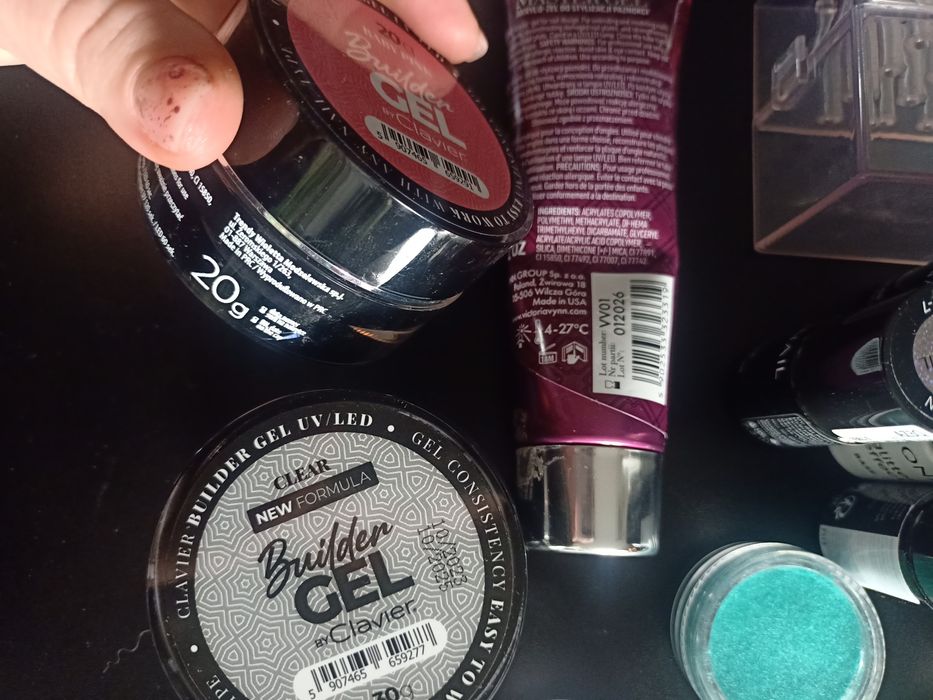 Nowe lakiery hybrydowe żele neonail clavier victoria vynn Swarovski