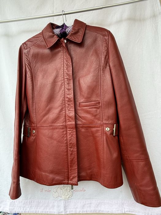 Versace Jeans Couture — шкіряна куртка, оригінал, M, натуральна шкіра