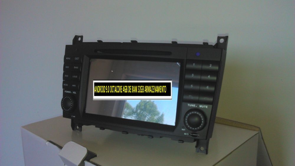 Auto-rádio 2 din android 14 64GB Mercedes CLK Clas W209 de 2005 a 211