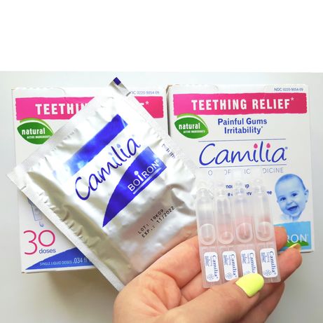 Camilia, Камилия, камелия. Облегчение зубной боли при прорезывании