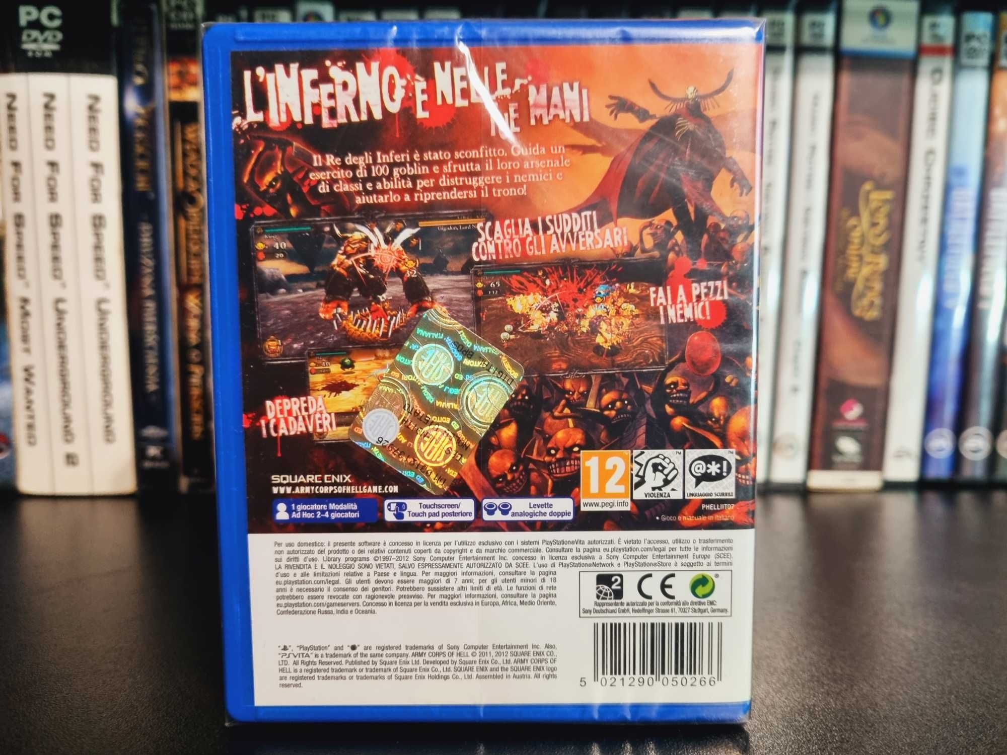 Army Corps of Hell - PS Vita Nowa w Folii