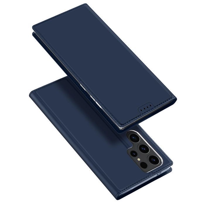 Etui Dux Ducis Skin Pro do Samsung S24 Ultra z klapką - niebieskie