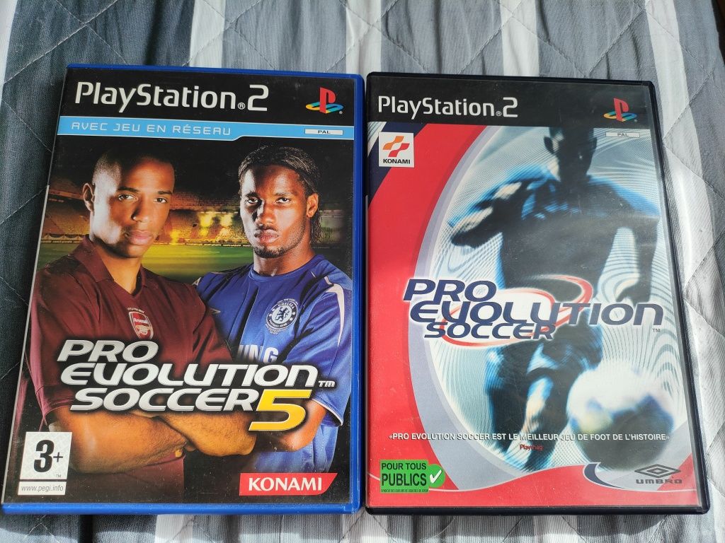 Gry na PS2 Pro Evolution Soccer cz. 1 i 5