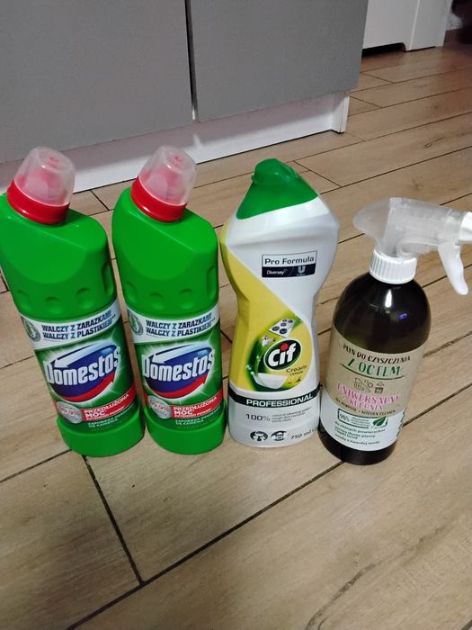 Płyny gospodarcze 4 sztuki