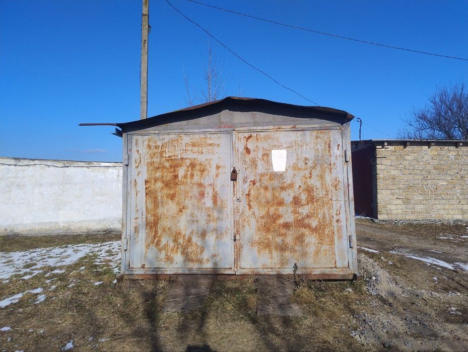 Продам металевий гараж в гарному стані (корабельна сталь 3 мм) 1700 $