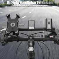 Przedłużenie kierowcy rower skuter belka uchwyt na telefon światła.