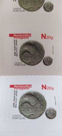Blocos de selos autocolantes Novos