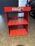 Metalowa półka, regał do ekspozycji Coca Cola