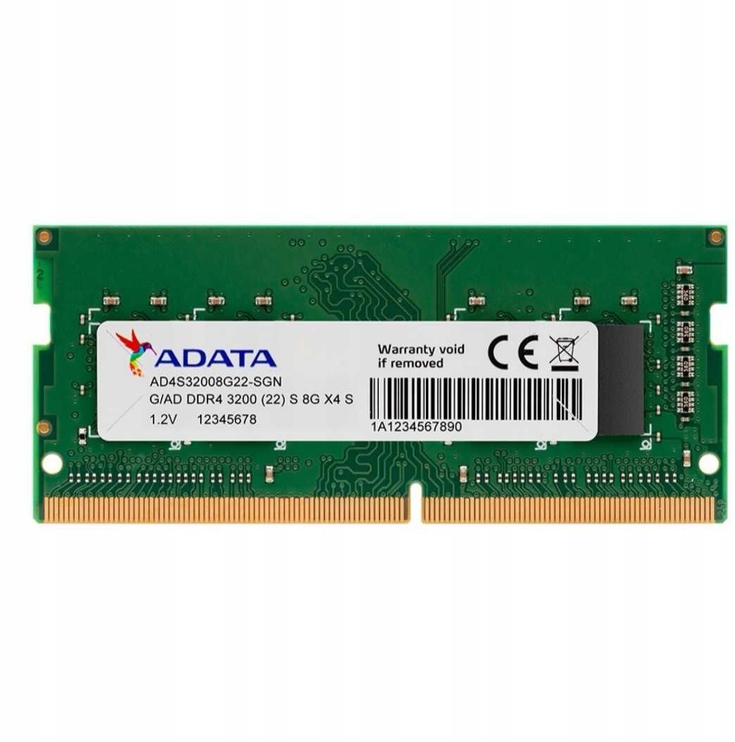 Pamięć RAM Adata DDR4 2400 8GBX8 SO-DIMM 1.2V