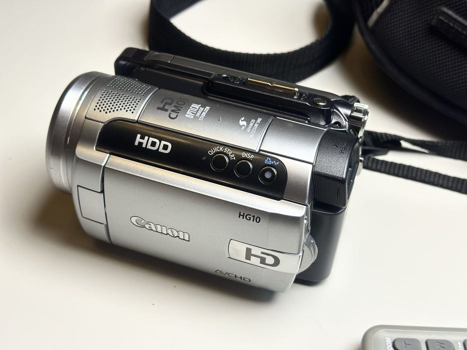 Kamera Canon HG 10 vintage look HDD,SD, USB ,Y2K zadbana, super stan