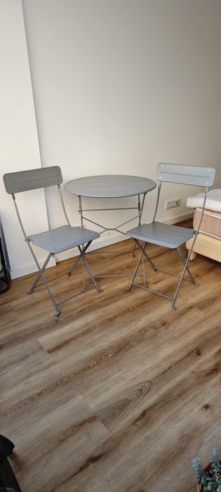 Ikea SUNDSÖ conjunto de refeição mesa e duas cadeiras