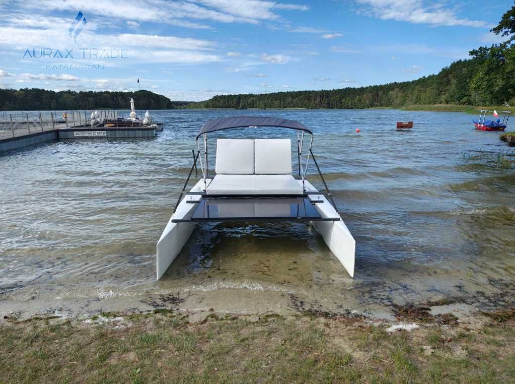 Katamaran AURII V.01 - SOLAR silnik elektryczny 80 lbs