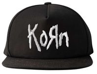 Nowa Czapka Snapback Korn Haft Black