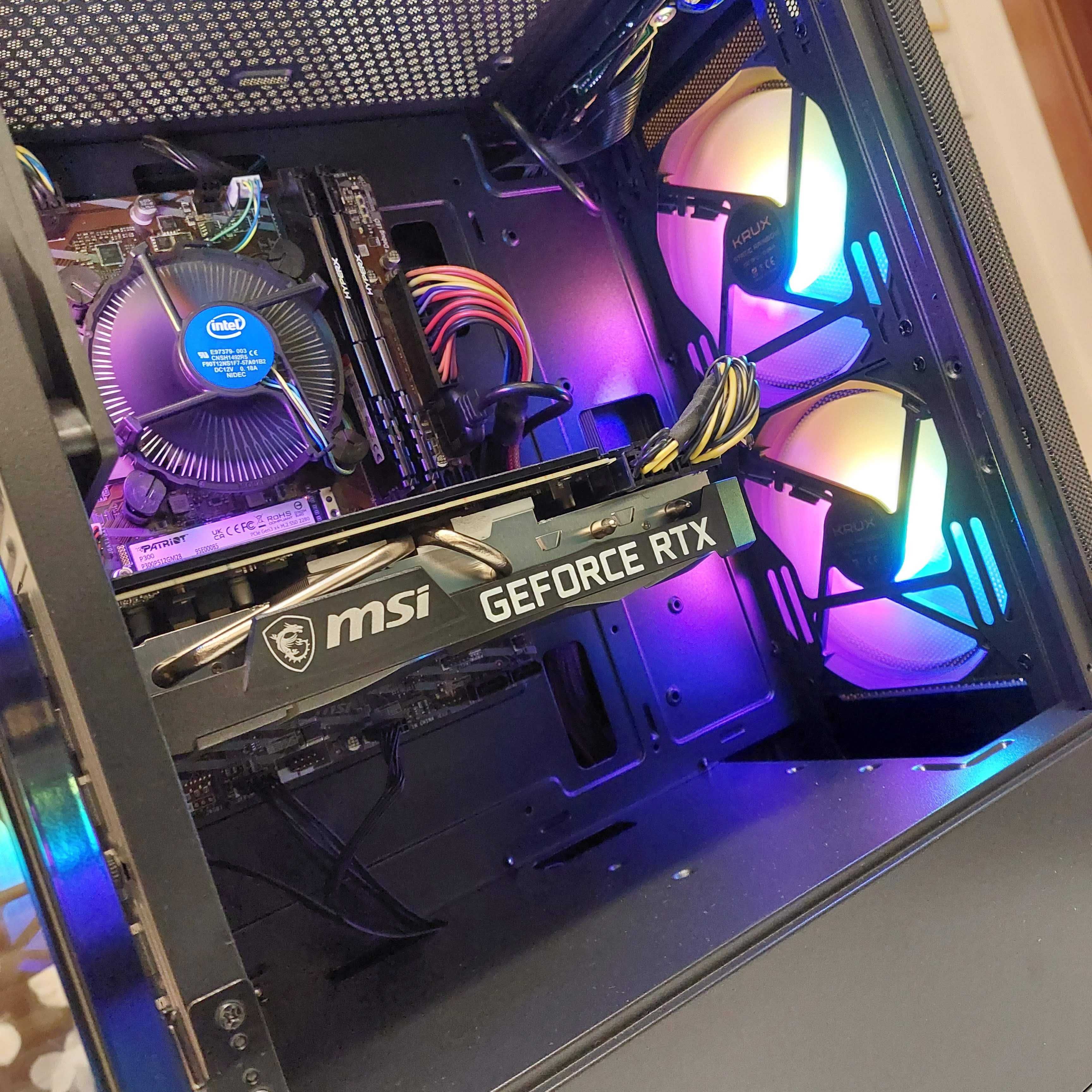 Komputer i5-10400f RTX 2060 SUPER 8GB ddr4 16GB SSD 500GB gaming