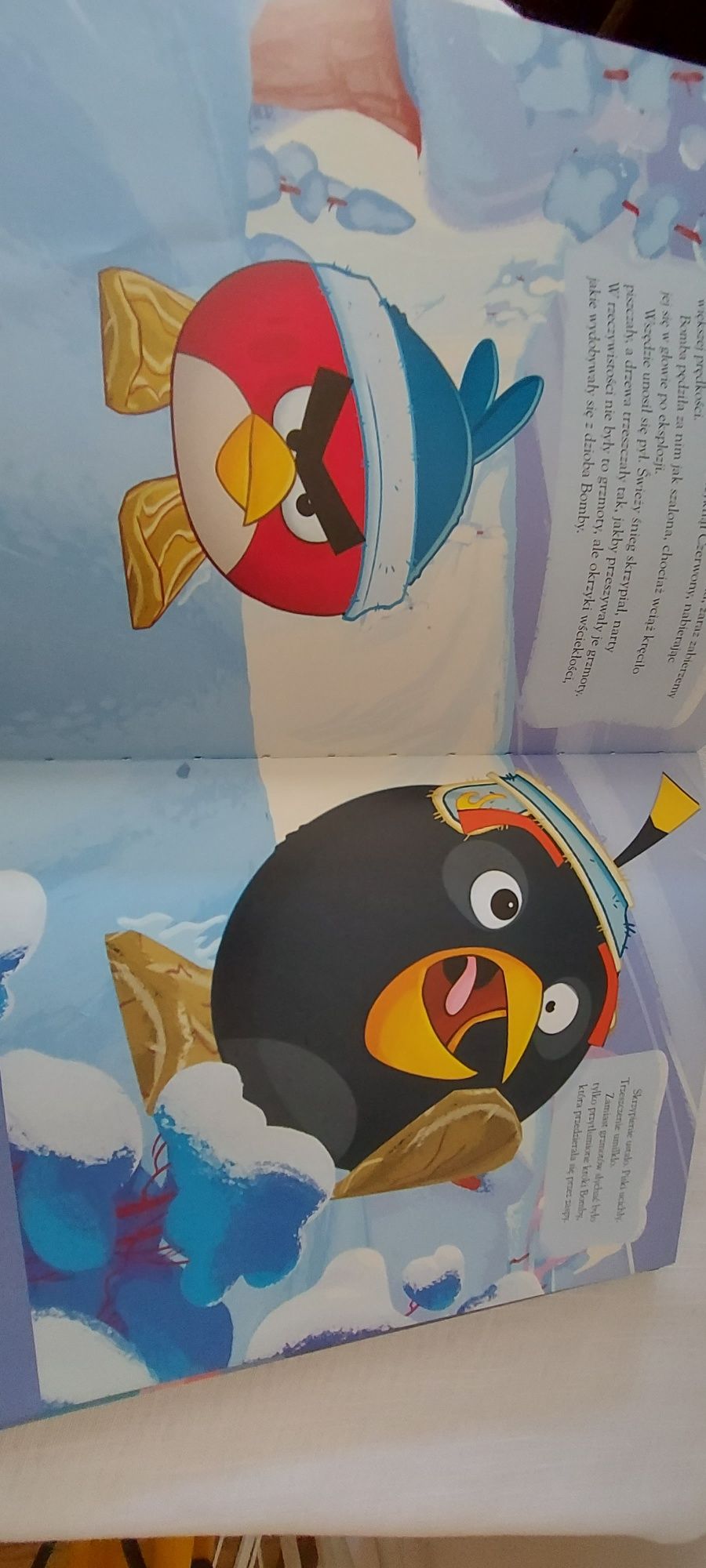 Angry birds  zestaw klocki gra książka