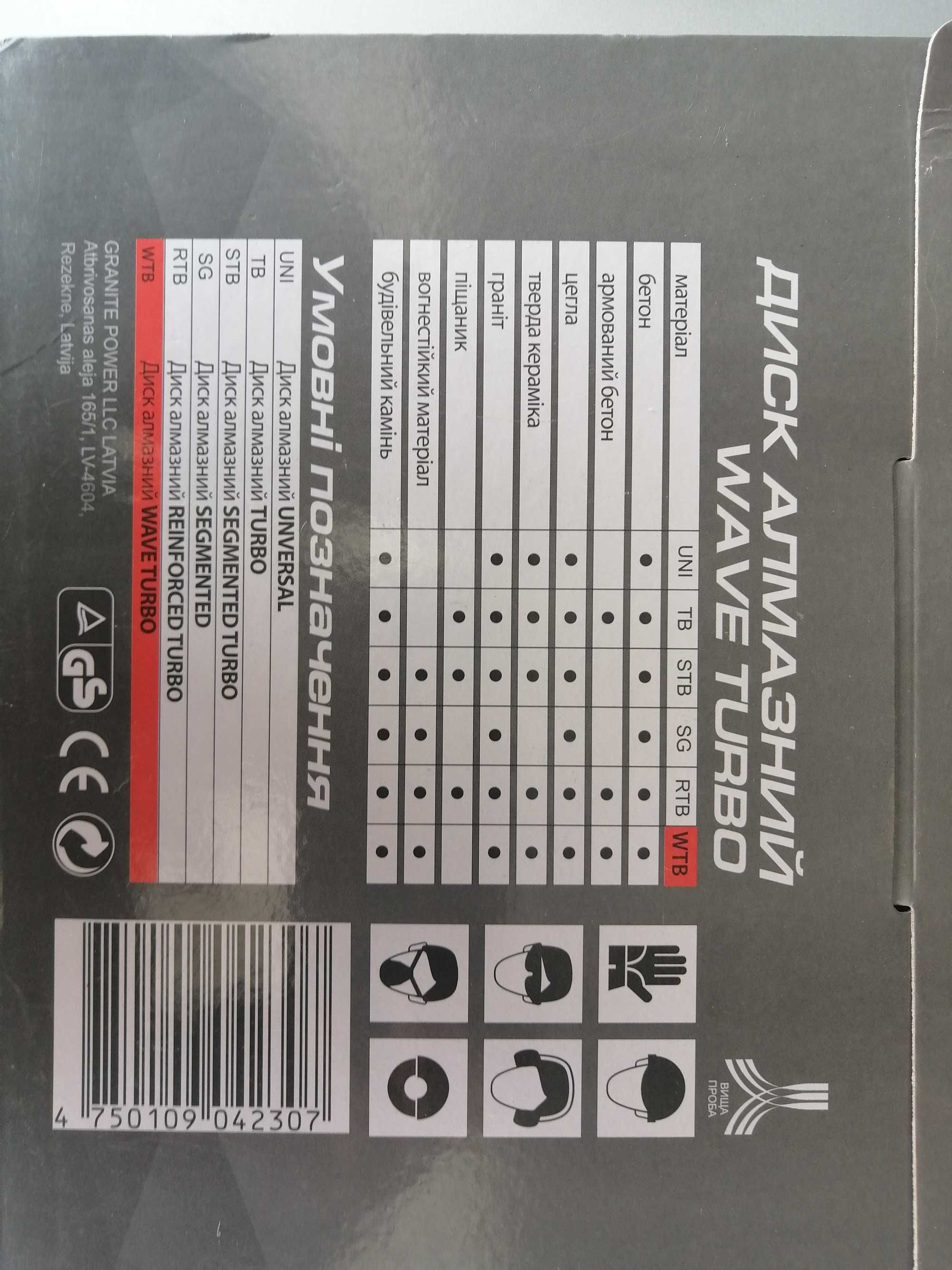 Продам алмазний диск