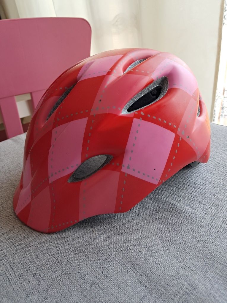 Kask rowerowy dla dziewczynki r. XS