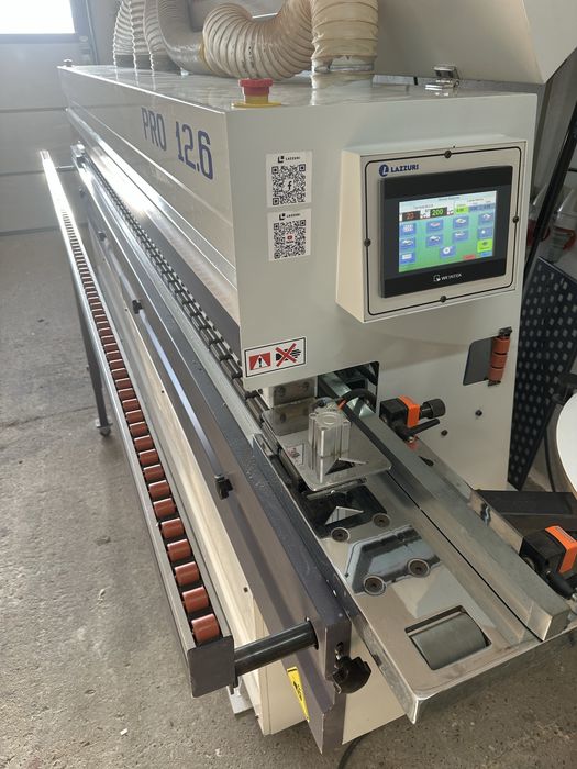 Okleiniarka, oklejarka, frez wstępny + zarabianie naroży