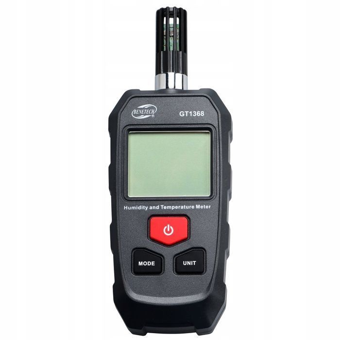 Termohigrometr Wilgotnościomierz Miernik Wilgotności Temperatury LCD