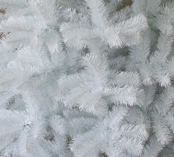 Choinka sztuczna biała gęsta mała choinka ze stojakiem 180 cm