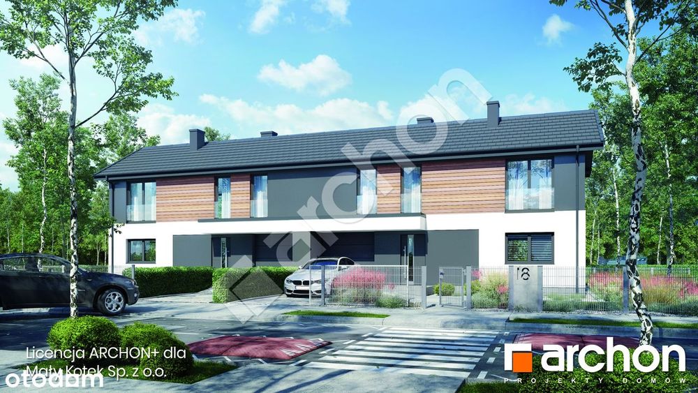 Dom deweloperski w zabudowie bliźniaczej