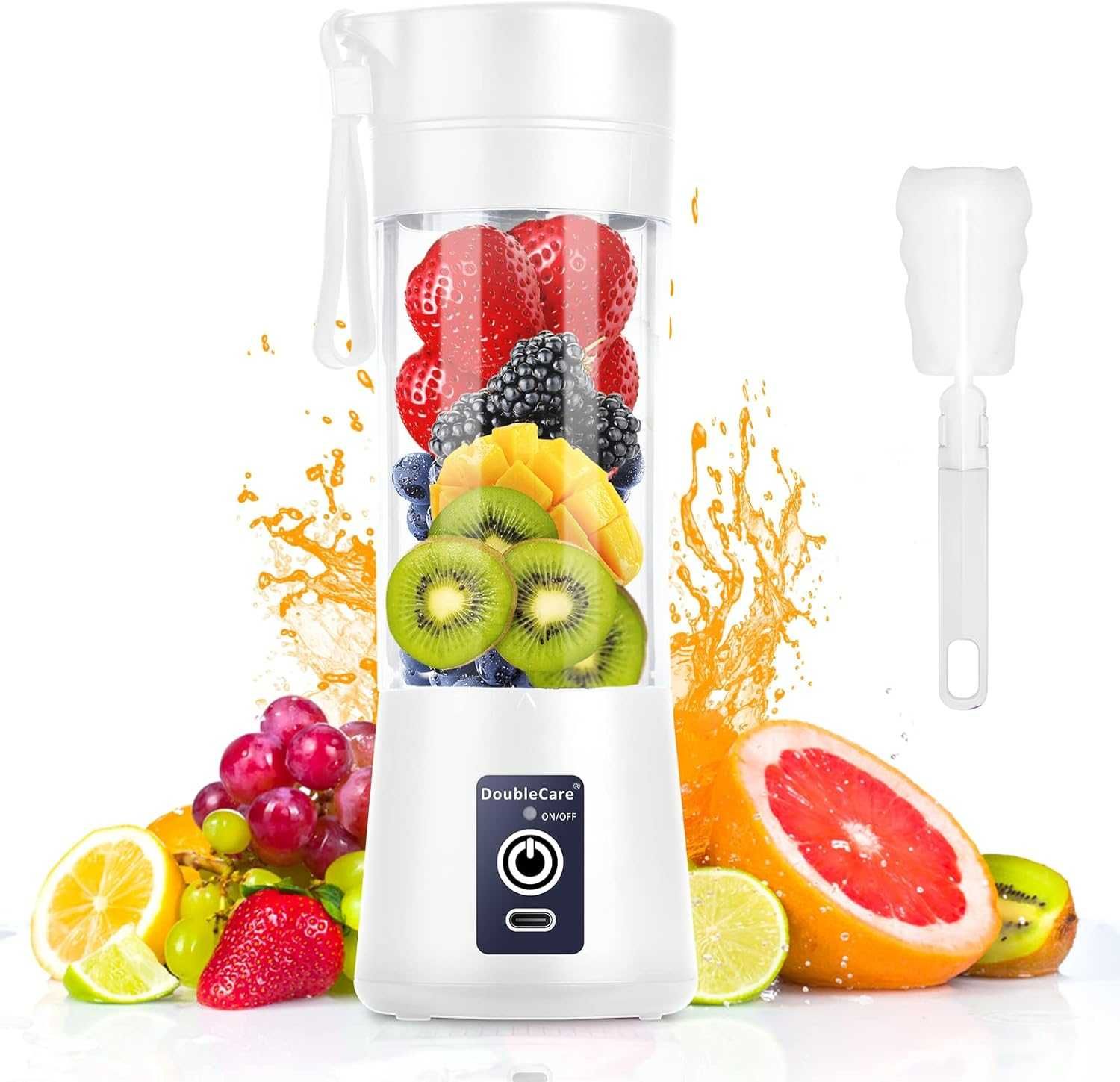 Przenośny blender, elektryczny mini blender USB do koktajli i smoothie