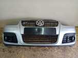 VW Volkswagen Golf 5 Jetta V zderzak przód przedni srebrny kompletny