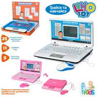 Дитячий іграшковий навчальний ноутбук комп'ютер LIMO TOY SK