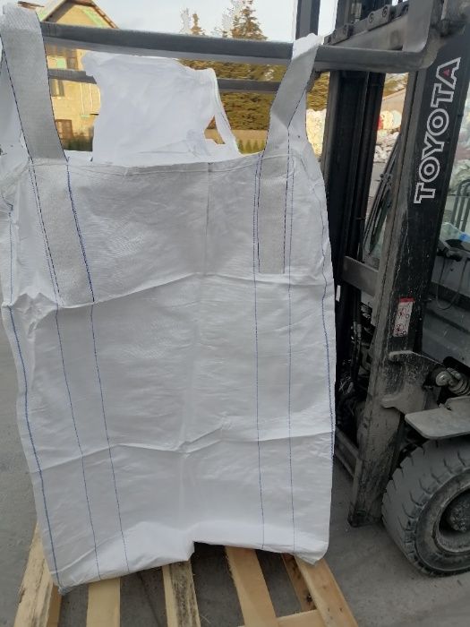 Big Bag idealny na węgiel/sól drogową o wymiarze 90 na 90 na 120 cm