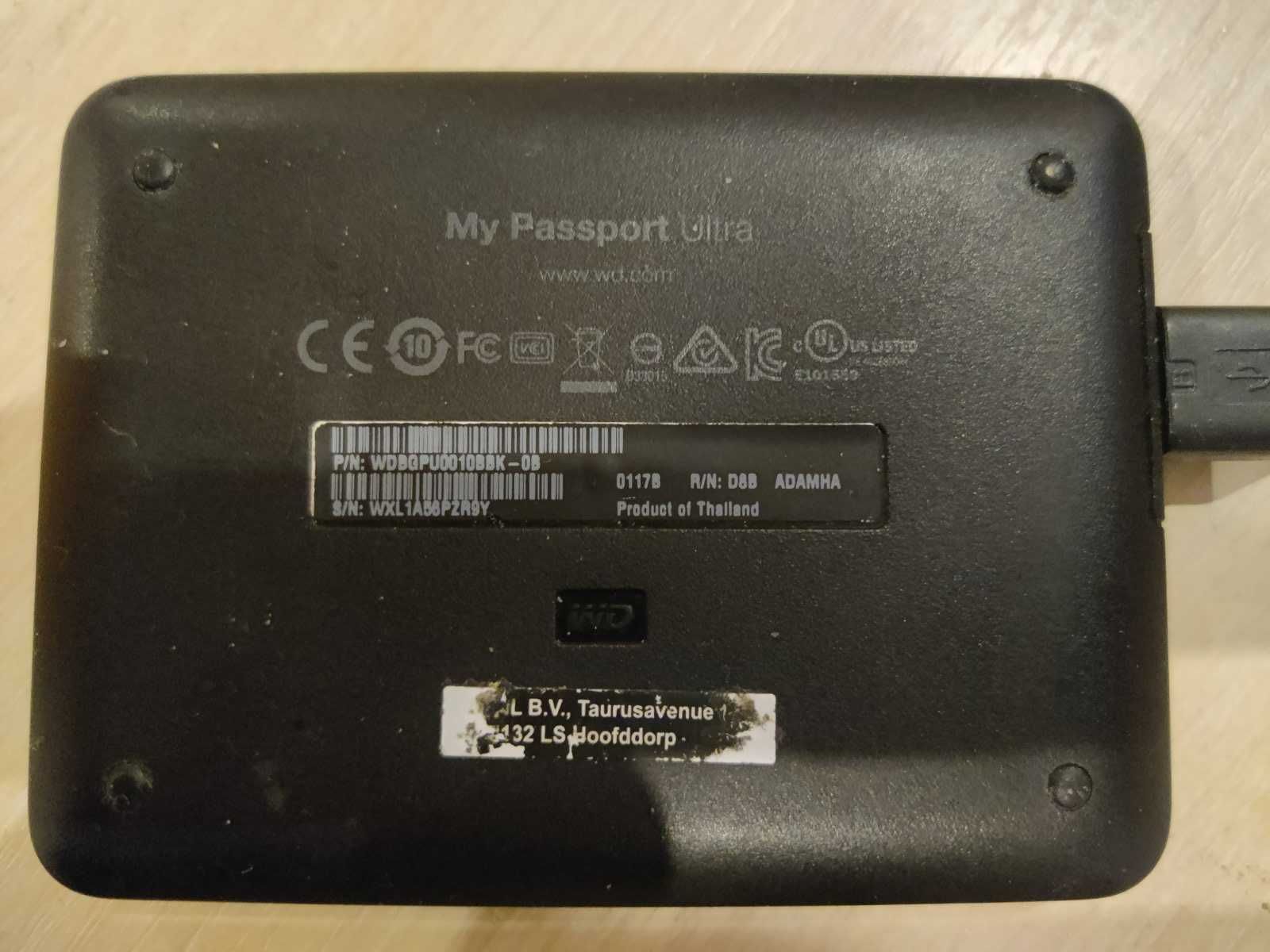 жорсткий диск Western Digital My Passport Ultra 1TB