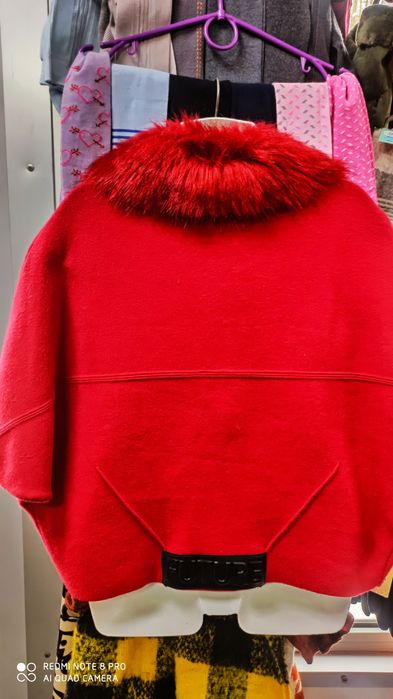 Кардиган на хутрі