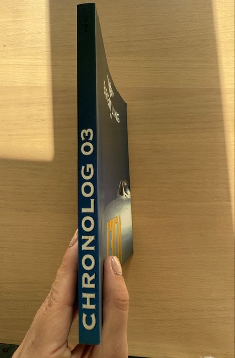 Catálogo Breitling Chronolog 03 (Ano de 2003)
