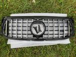 Решетка Радиатора Mercedes GLB X247 19-21г.GT ChromeBlack (AMG бампер)