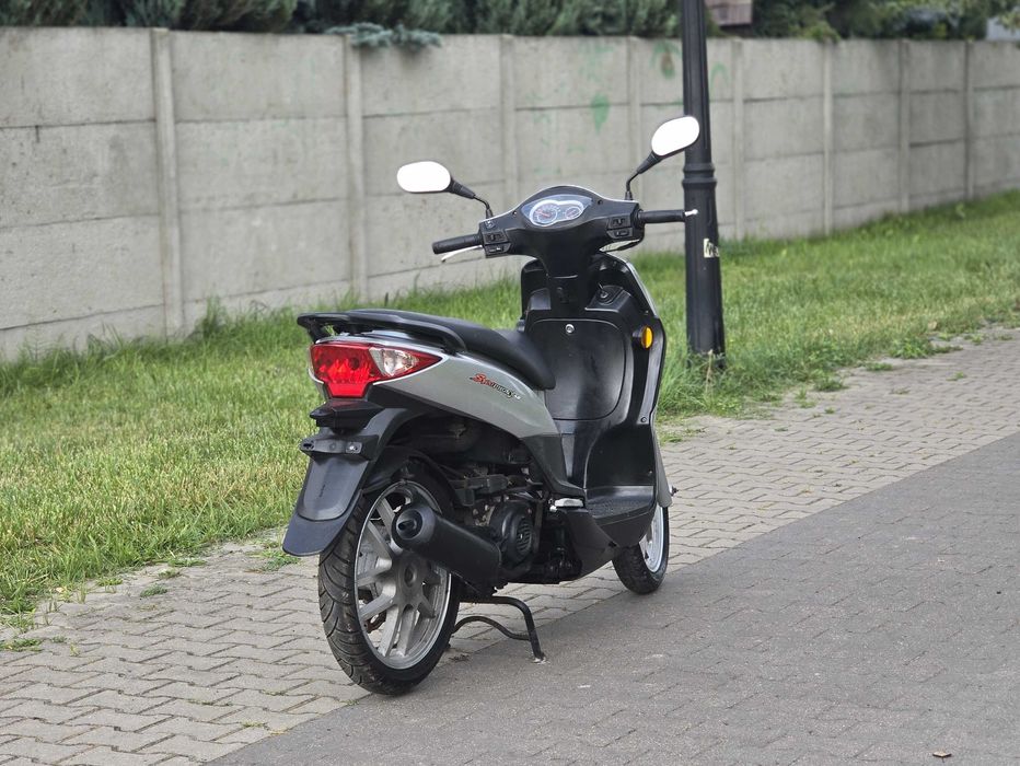 SYM SYMPHONY 50 4t skuter na dużych kołach 16" TYLKO 4189km