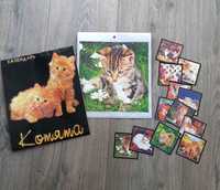 Детский набор 12 постеров котята 23х20см + мини-картинки для игр 12 шт